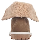 Image of Timberland Shearling Roll Top Boots (Womens) - Taupe