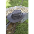 Image of Toggi Cortes Crushable Leather Hat - Chocolate