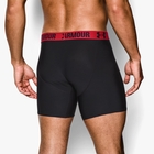 Image of Under Armour Heatgear Performance Boxerjock - 2 Pack - Black / Red