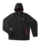 Image of Under Armour Imminent Run Jacket - Black/Red/Reflective