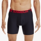 Image of Under Armour Heatgear Original 6 Inch Boxerjock - Black / Red
