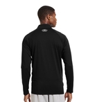 Image of Under Armour Tech 1/4 Zip Long Sleeve T-Shirt - Black/White