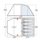 Image of Vango Beta 550XL Tent - River