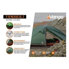 Image of Vango F10 Nexus UL 2 Tent - F10 Alpine Green
