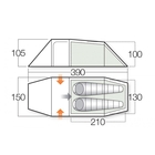 Image of Vango F10 Xenon UL 2+ Tent (2024) - Alpine Green
