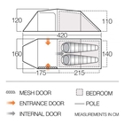 Image of Vango Omega 250 Tent - 2023 Model - Pamir Green