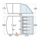 Image of Vango Opera 500 Tent - Apple Green