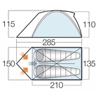Image of Vango Rock 200 Tent - Apple Green