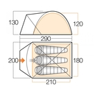 Image of Vango Sigma 300 Tent - River