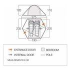 Image of Vango Torridon 200 Tent - Dark Moss