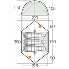 Image of Vango Zephyr 300 Tent - Terracotta