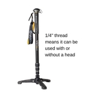 Image of Vanguard VEO 2S AM-234TBP Aluminium Monopod with Tri-Feet And VEO 2 BP-50 Ball/Pan Head
