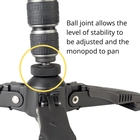 Image of Vanguard VEO 2S CM-264TBP Carbon Monopod with Tri-Feet And VEO 2 BP-120 Ball/Pan Head