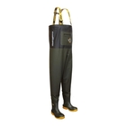 Image of Vass Hybrid 700 Chest Wader - Dark Green