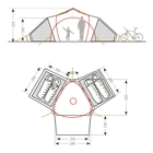 Image of Vaude Badawi 4P Tent - Sand