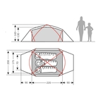 Image of Vaude Power Atreus 3P Tent - Orange