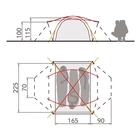 Image of Vaude Space L 3P Tent - Avocado