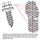 Image of Vision Tungsten Wader Studs With Tool