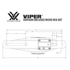 Image of Vortex Viper SG (Shotgun) Enclosed Micro Red Dot Sight