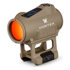 Image of Vortex Crossfire II Solar Red Dot (2 MOA Dot) - Tan