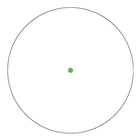 Image of Vortex Crossfire II Solar Green Dot (2 MOA Dot) - Black