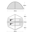 Image of Wild Country Helm Compact 2 Tent - Green