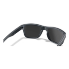 Image of Wiley X Ovation Polarized Sunglasses - Captivate Polarized Green Mirror Lenses / Matte Graphite Frame