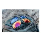 Image of Wiley X Jakl Polarized Sunglasses - Captivate Polarized Blue Mirror Lens / Gloss Crystal Grey Frame