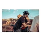 Image of Wiley X Jakl Polarized Sunglasses - Captivate Polarized Blue Mirror Lens / Gloss Crystal Grey Frame