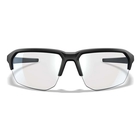 Image of Wiley X Jakl Sunglasses - Grey/Clear/Light Rust Lens / Matte Black Frame