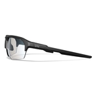 Image of Wiley X Jakl Sunglasses - Grey/Clear/Light Rust Lens / Matte Black Frame
