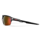 Image of Wiley X Jakl Sunglasses - Captivate Red Mirror Lens / Gloss Crystal Grey Frame