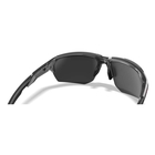 Image of Wiley X Jakl Sunglasses - Captivate Red Mirror Lens / Gloss Crystal Grey Frame