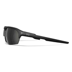 Image of Wiley X Jakl Polarized Sunglasses - Captivate Polarized Black Mirror Lens / Matte Black Frame
