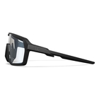 Image of Wiley X Citadel Sunglasses - Grey/Clear/Light Rust Lens / Matte Black Frame