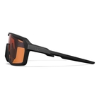 Image of Wiley X Citadel Sunglasses - Grey/Clear/Light Rust Lens / Matte Black Frame