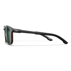 Image of Wiley X Bravo Polarized Sunglasses - Captivate Polarized Green Mirror-Amber Lens / Gloss Tortoise-Gloss Black Fr
