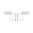 Image of Wiley X Alfa Sunglasses - Smoke Grey Lenses / Crystal Green Frame