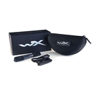 Image of Wiley X Alfa Sunglasses - Smoke Grey Lenses / Crystal Green Frame