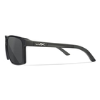 Image of Wiley X Alfa Sunglasses - Smoke Grey Lenses / Matte Black Frame