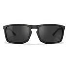 Image of Wiley X Axe Captivate Polarized Sunglasses - Grey Lenses / Matte Black Frame