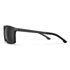 Image of Wiley X Axe Captivate Polarized Sunglasses - Grey Lenses / Matte Black Frame