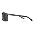 Image of Wiley X Axe Captivate Polarized Sunglasses - Black Mirror Lenses / Matte Tortoise Brown Frame