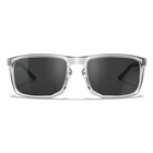 Image of Wiley X Axe Captivate Sunglasses - Grey Lenses / Gloss Crystal Clear Frame