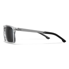 Image of Wiley X Axe Captivate Sunglasses - Grey Lenses / Gloss Crystal Clear Frame