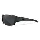 Image of Wiley X Climb Black Ops Sunglasses - Smoke Grey Lenses / Matte Black Frame