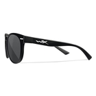 Image of Wiley X Covert Sunglasses - Smoke Grey Lenses / Gloss Black Frame