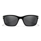 Image of Wiley X Helix Sunglasses - Smoke Grey Lenses / Matte Black Frame