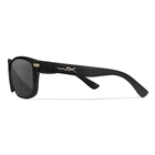 Image of Wiley X Helix Sunglasses - Smoke Grey Lenses / Matte Black Frame