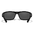 Image of Wiley X Peak Sunglasses - Grey Silver Flash Lenses / Matte Black Frame